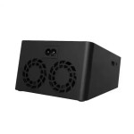Chargeur d'équilibre intelligent ISDT D2 double 200W 12A avec chargeur de batterie intelligent d'alimentation intégrée